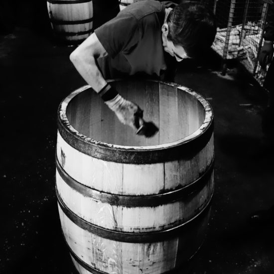 Man building Barrel
